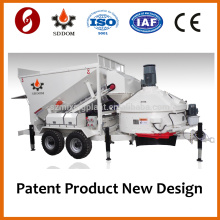 Mini mix 35m3/h electric portable concrete batch plant for sale 2016 new design